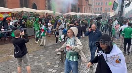 Poland: Fans eagerly waiting for UEFA Conference League final in streets of Poland's Wroclaw
