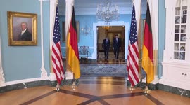 US: US Secretary of State Rubio meets with Germany's Federal Minister for Foreign Affairs Wadephul in Washington DC