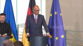 Germany: Zelenskyy holds joint press conference with German Chancellor in Berlin