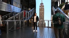 US: Indy 500 Winner Alex Palou Visits Empire State Building