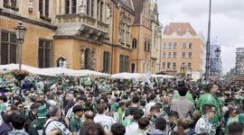 Poland: Real Betis fans flock to Poland's Wroclaw ahead of UEFA Conference League final