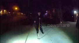 Rattlesnake Removed From Driveway by Commerce City, Colorado Officer