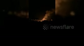 Israeli Airstrike Targeted Displaced Tents in Central Gaza