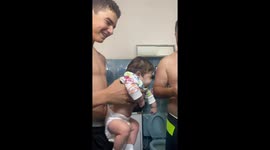 Mother unimpressed after baby’s head gets shaved in Maracaibo, Venezuela