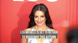 Lea Michele set to return to Broadway