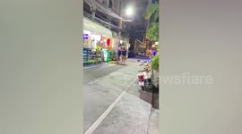American tourist attacked by angry locals after smashing cannabis shop window