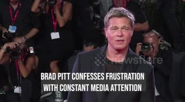 IN CASE YOU MISSED IT: Brad Pitt confesses frustration with constant media attention