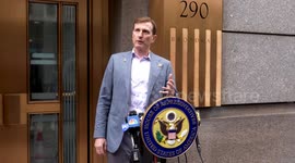 US: Congressman Dan Goldman criticizes ICE arrests outside NYC immigration court