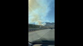 US: Brush Fire Erupts Near Frazier Park, California, Triggering Evacuation Warnings