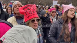 US:  The International Women's Day in Boston 2