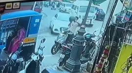 India: Saved Two children and a woman ;An intoxicated driver, in an attempt to overtake, collided with a scooter and a tempo in Rishikesh, Uttarakhand