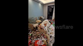 Estate agent disgusted as tenant leaves apartment with cat faeces and used toilet paper everywhere