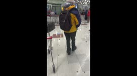 Tornado leaves supermarket in chaos in Puerto Varas, Chile