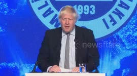 Türkiye: Former UK Prime Minister Boris Johnson delivers speech at event in Istanbul