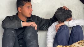 Funeral held for 7 Palestinians killed in Israeli attack on Gaza