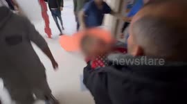 Israeli airstrikes hit displaced Palestinians’ tents on Eid al-Fitr