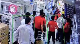 Argument Over AC Service Turns Into Massive Brawl at Delhi Showroom