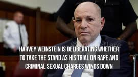 IN CASE YOU MISSED IT; Harvey Weinstein 'seriously contemplating' testifying at own rape trial