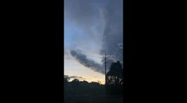 Phallic Cloud Rises Over Colorado