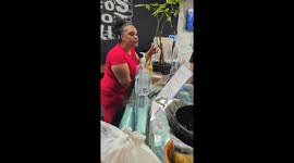 Woman Berates Restaurant Workers in Minneapolis