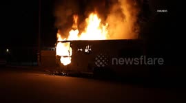 US, Bakersfield: Bakersfield Trailer Fire Under Investigation