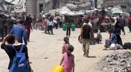 Mass displacement in Gaza: Thousands flee as Israel issues new evacuation order