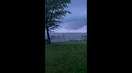 US: Waterspout Spotted Over Potomac River, Maryland