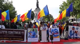 France: Chadian protesters in Paris demand release of opposition leader