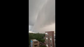 US: Massive Cloud Hovers Over Virginia Amid Severe Weather