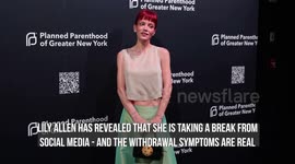 NEWS OF THE WEEK: Lily Allen likens social media ban to 'withdrawing from drugs'