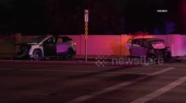 US, Phoenix: Glendale 3 Hospitalized After Severe 55th Avenue Collision