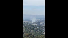Sepulveda Basin Grass Fire