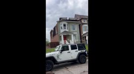 Destruction from Tornado in St. Louis