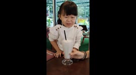 Funny Reactions: Toddler tries Indian PLAIN LASSI MILK for the first time