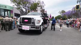 WeHo Pride Parade 2025 in Hollywood California, United States