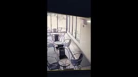 Out-of-control SUV crashes into cafe in Indonesia