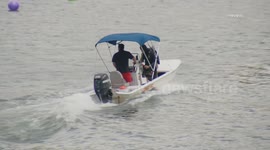 US, Los Angeles: Castaic Rescuers Combing Castaic Lake for Missing Kayaker Part 1
