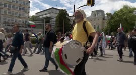Bulgaria: Protest against Euro currency