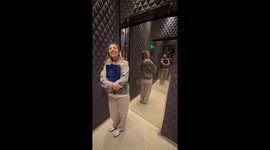 Daughter surprises father on 60th birthday in Toronto, Ontario, Canada