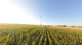 Windmill blade takes down FPV drone during an attempt to capture daring aerial shot