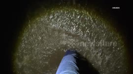 US, Phoenix: Glendale Loop 101 Flooding