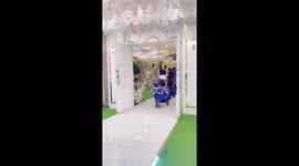 Bride has her cherished pet dog be bridesmaid at wedding