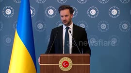 Türkiye: Ukrainian Foreign Ministry spokesperson addresses international journalists after Istanbul talks