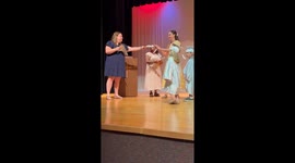 Pre-K graduate sparks laughter with iconic career aspiration: