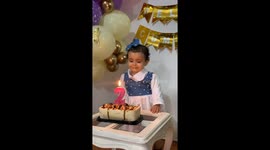 Birthday Candles Refuses to Be Blown Out