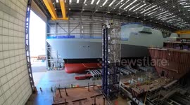 UK: Royal Navy Unleashed Most Advanced Warship With HMS Venturer Launch