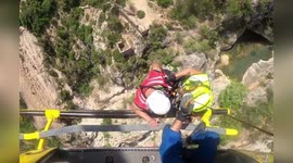 Spain: Daring Midday Rescues Save Three in Valencia Mountains