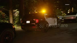 US, Rockville: Encino Adin Ross And Machine Gun Kelly Get Swatted