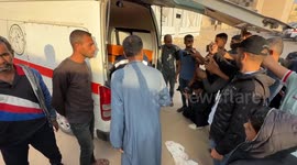 Israeli strike on aid seekers in Rafah kills at least 24 Palestinians; injured taken to Nasser Hospital (2)