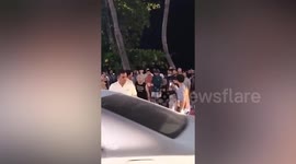 Thai ladyboy attacks tourist with high heels 'for groping crotch to check their gender'